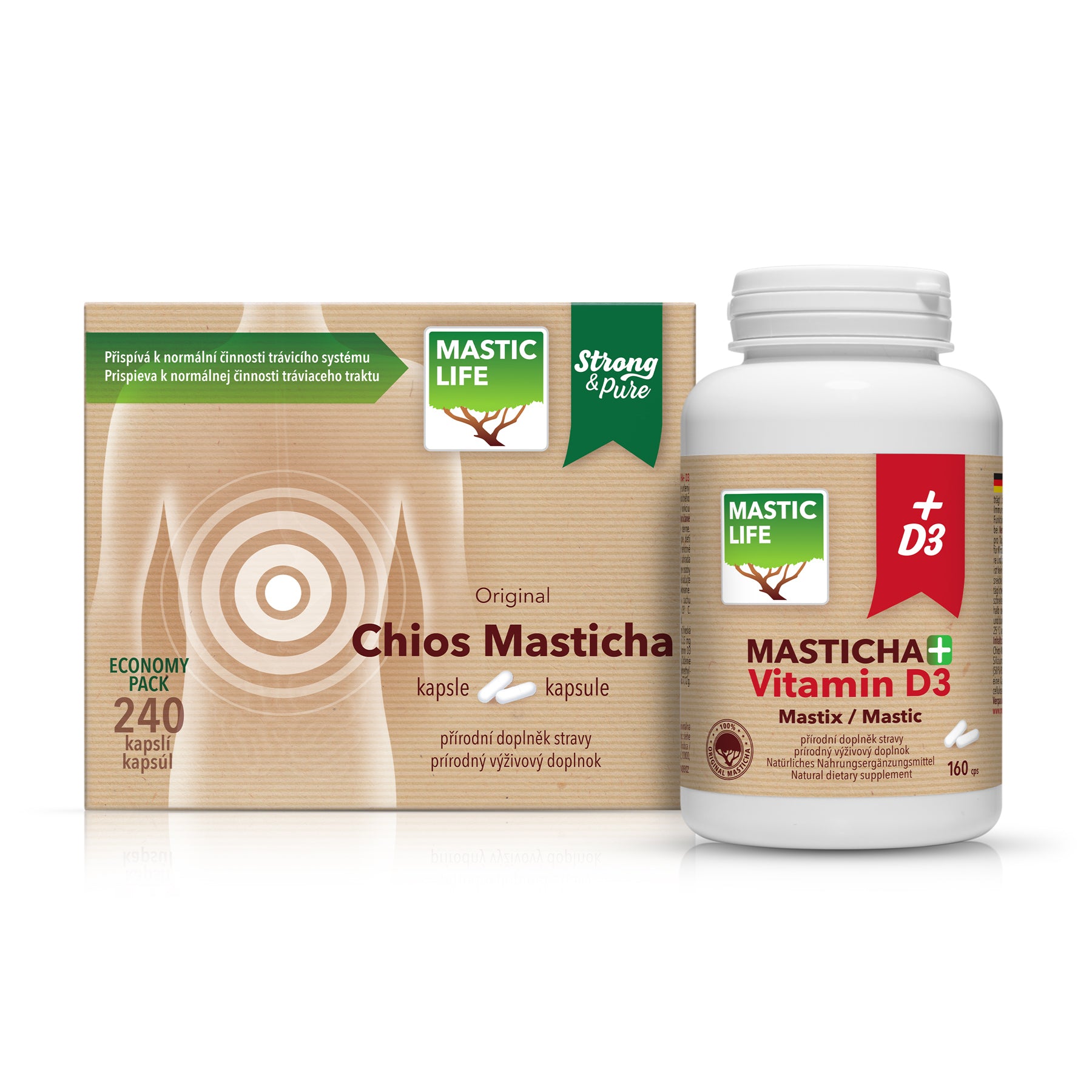 Mastic Plus Pack (400 capsules) Masticlife